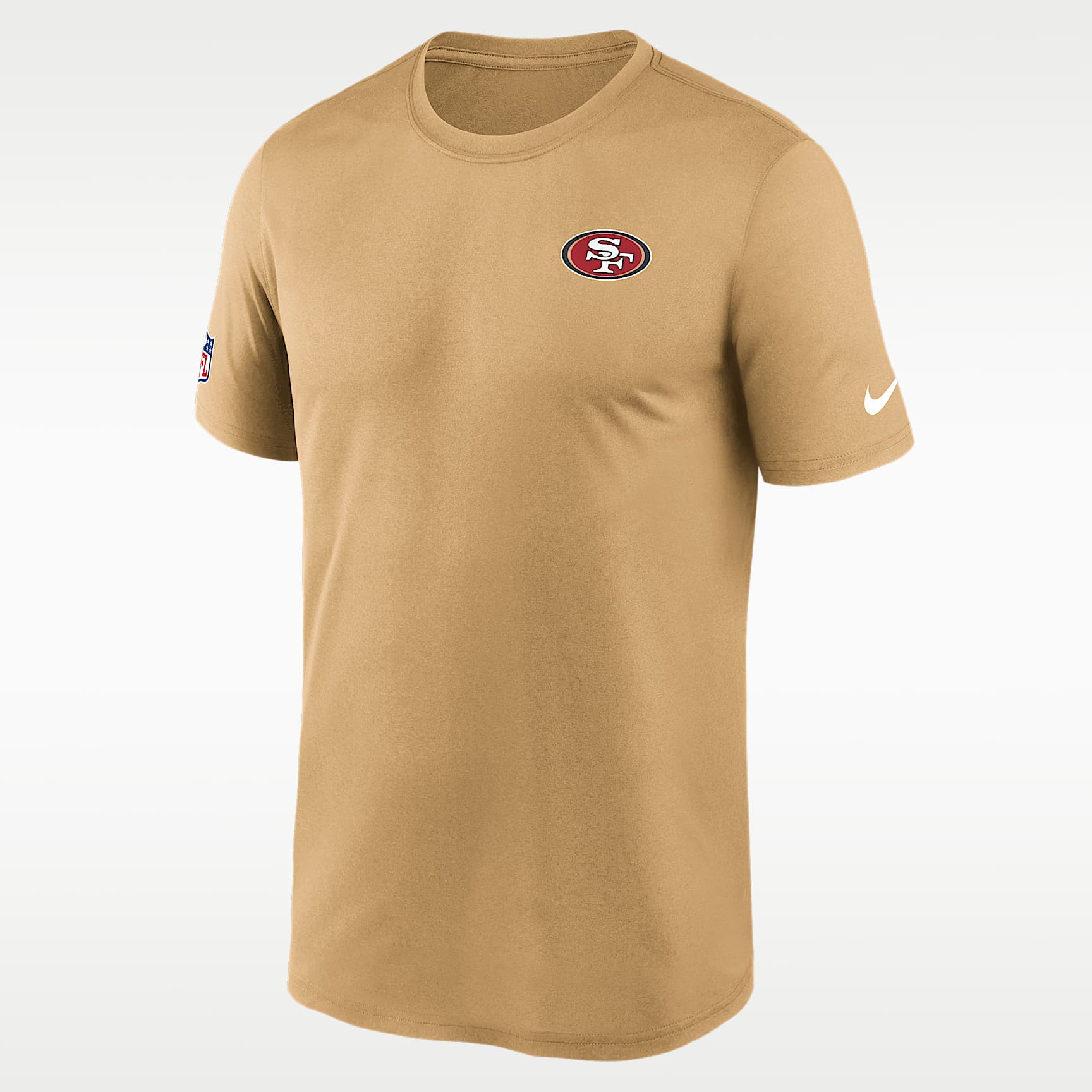 San Francisco 49ers Legend Small Logo Men's Nike Dri-FIT NFL T